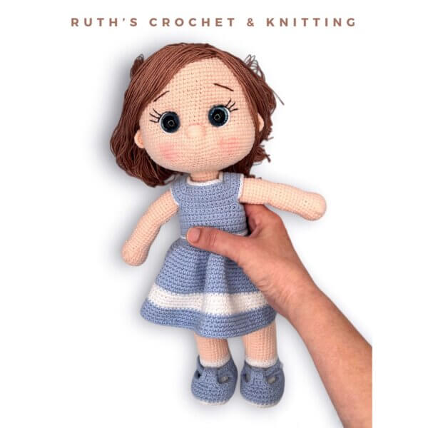 Crochet Doll Pattern PDF - Sweet Ami - English & Spanish Versions - Imagen 9