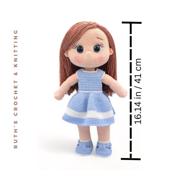 Handmade Amigurumi Toy Doll for Little Girls - Sweet Ami - Image 2