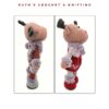 Christmas Crochet Reindeer Doll Set - Boy & Girl - Image 5