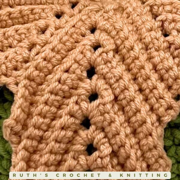 Handmade Crochet Green Autumn Pumpkin Décor for Tabletop - Image 9