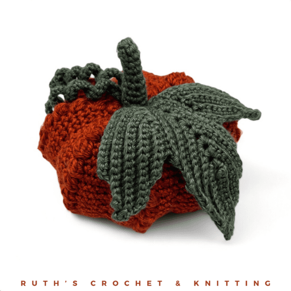 Crochet Bubble Pumpkin Décor - Terracota Fall Accent - Image 10